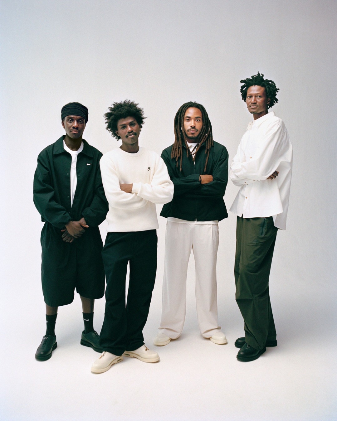 Lamine Diaoune, Djiby Kebe, Jeremy Konko and Ahmadou-Bamba Thiam transformed Air Afrique’s heritage into a multidisciplinary platform for Afro-diasporic cultural expression.

