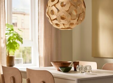 ÖDLEBLAD lamp is inspired by the Allan key